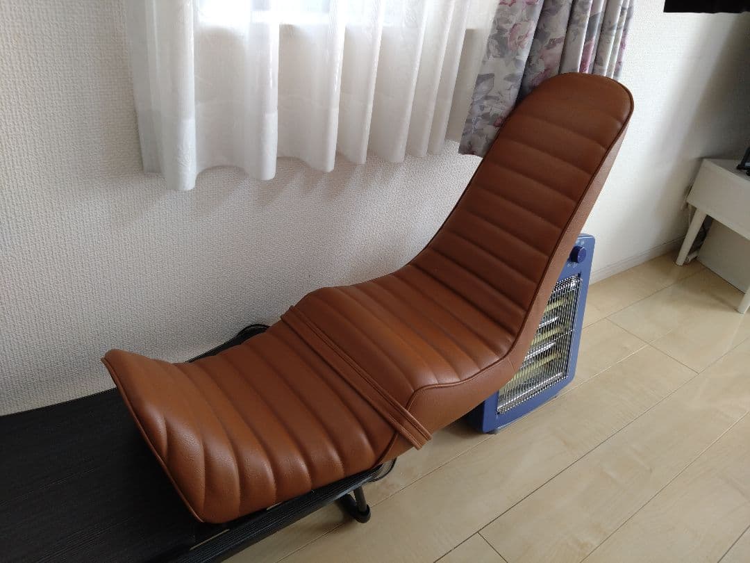 GSX 250E 400E ゴキ 三段シート 美品 張替え後ほぼ未使用 補強あり