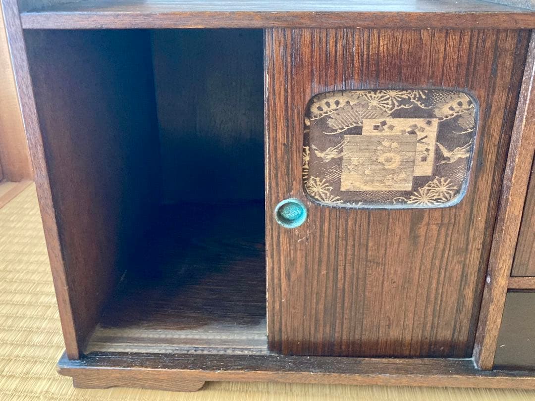 小箪笥　箪笥　タンス　大正ロマン　アンティーク　美術品　ファニチャー　家具