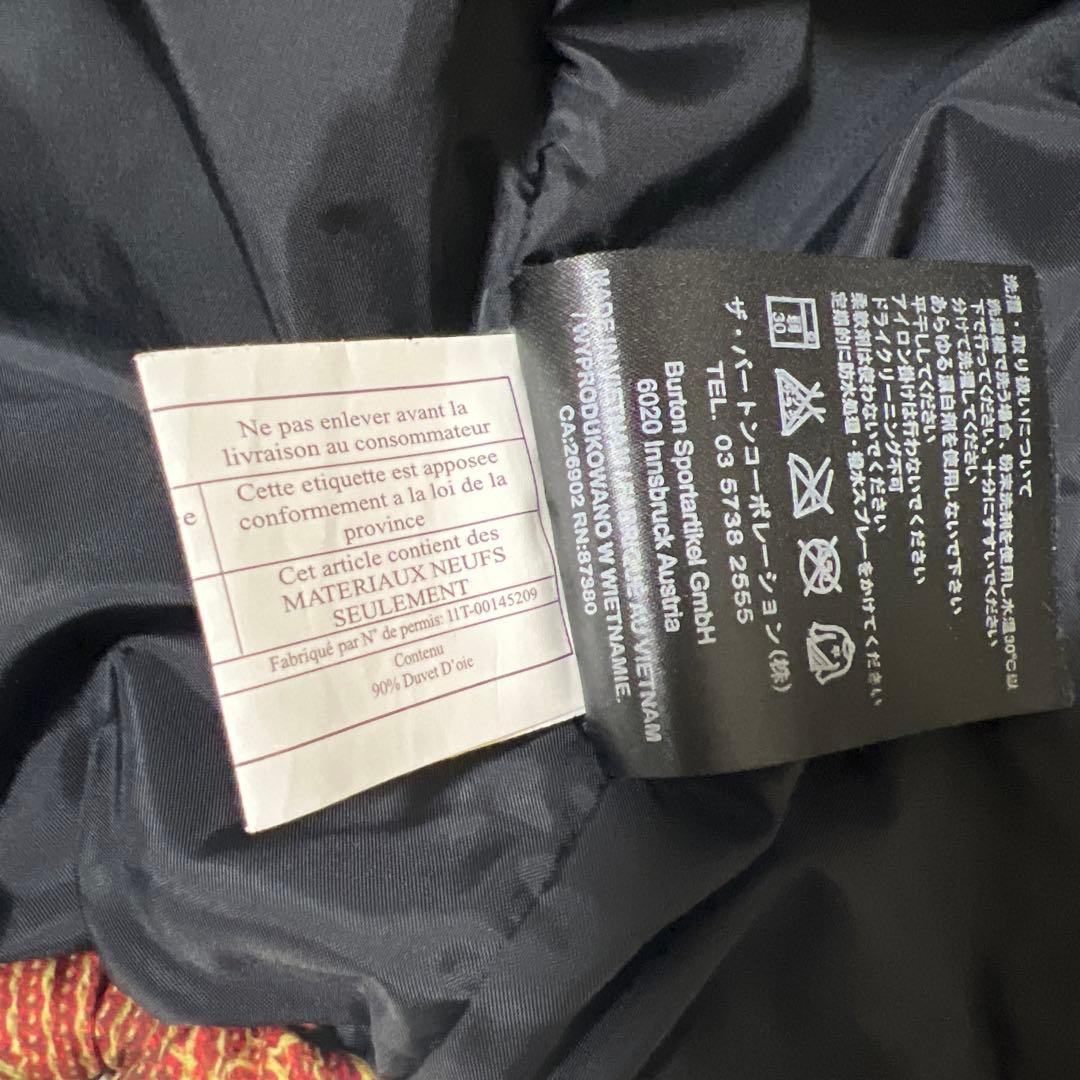 BURTON スノーボードウェア Sサイズ マルチカラー