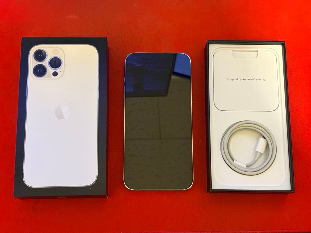 iPhone13ProMax 256GB バッテリー74%