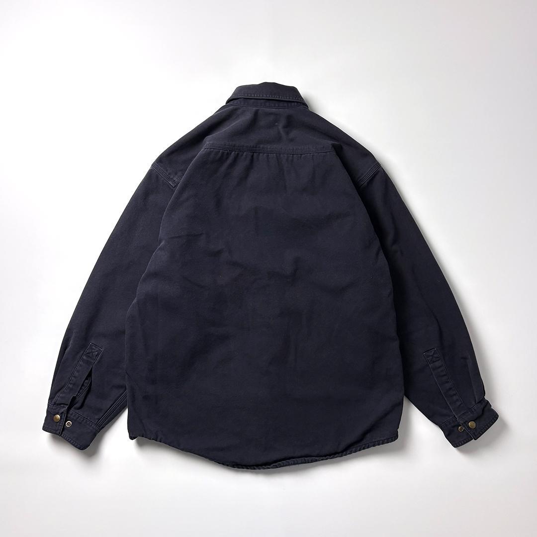 carhartt ダックシャツ ネルライナー M ダークネイビー ネルシャツ