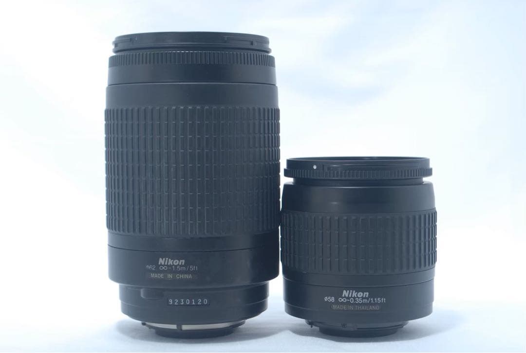 Nikon D7000 本格一眼 ダブルレンズ すぐ撮影OK 動作良好 超望遠付