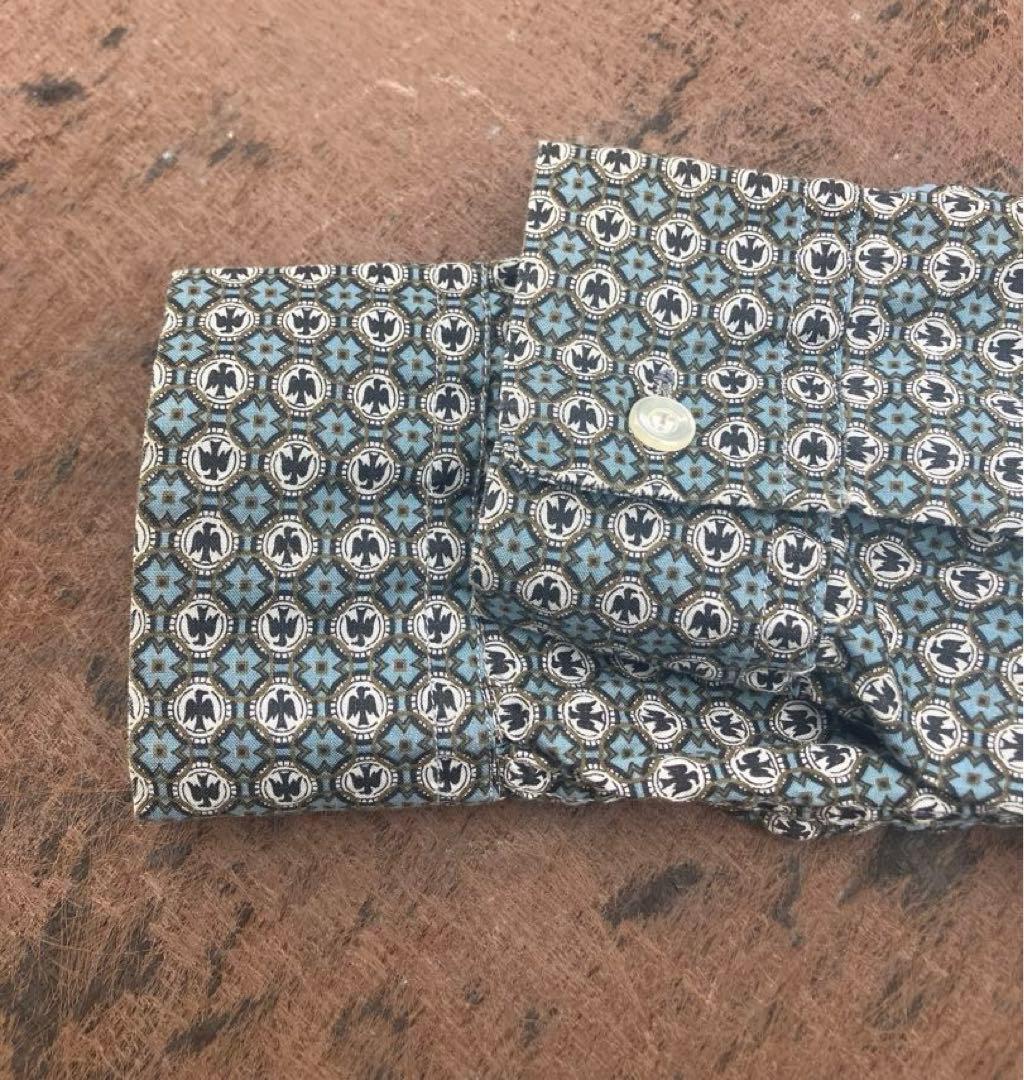 50s〜60s サンダーバード 長袖ボタンダウンシャツ 3点留め ヴィンテージ