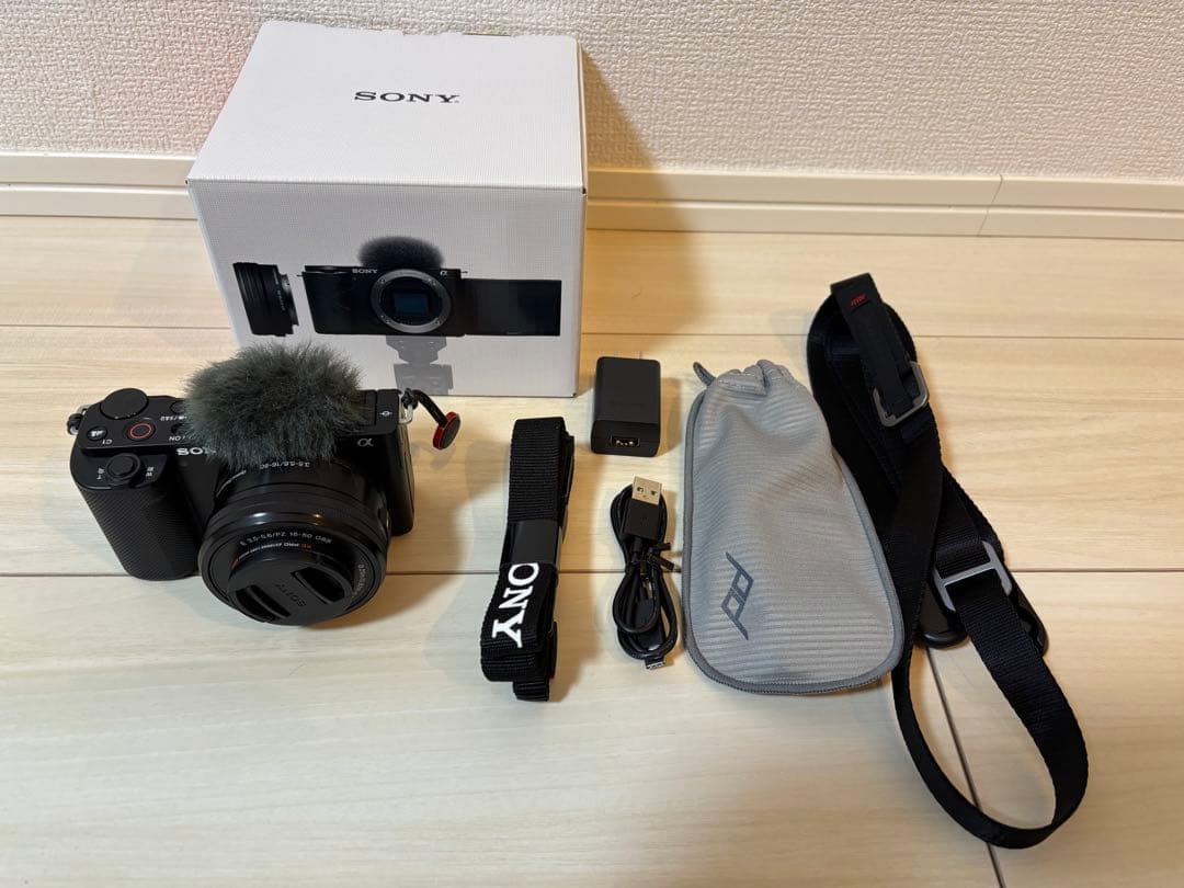 SONY zv-e10 カメラ　ミラーレス一眼　パワーズームレンズキット