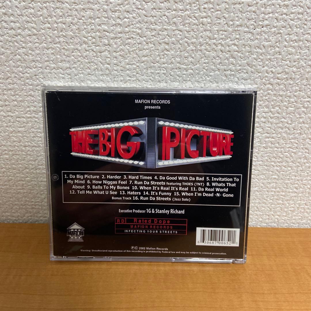 洋楽 ONE G / BIG PICTURE / GANGSTA RAP G-FUNK
