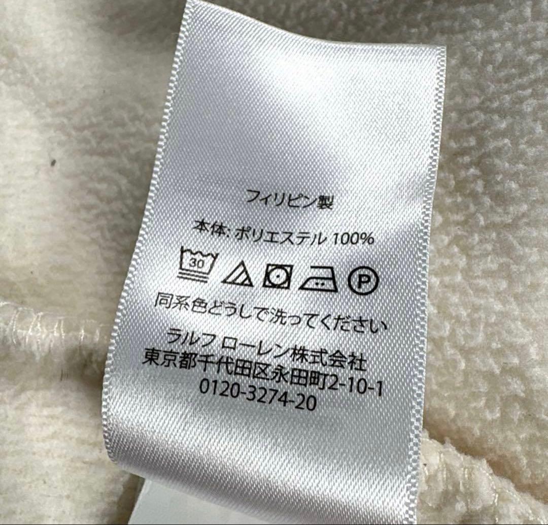 ✨美品・XL✨ラルフローレン　ボアパーカー　プルオーバー　ビッグポニー刺繍　現行