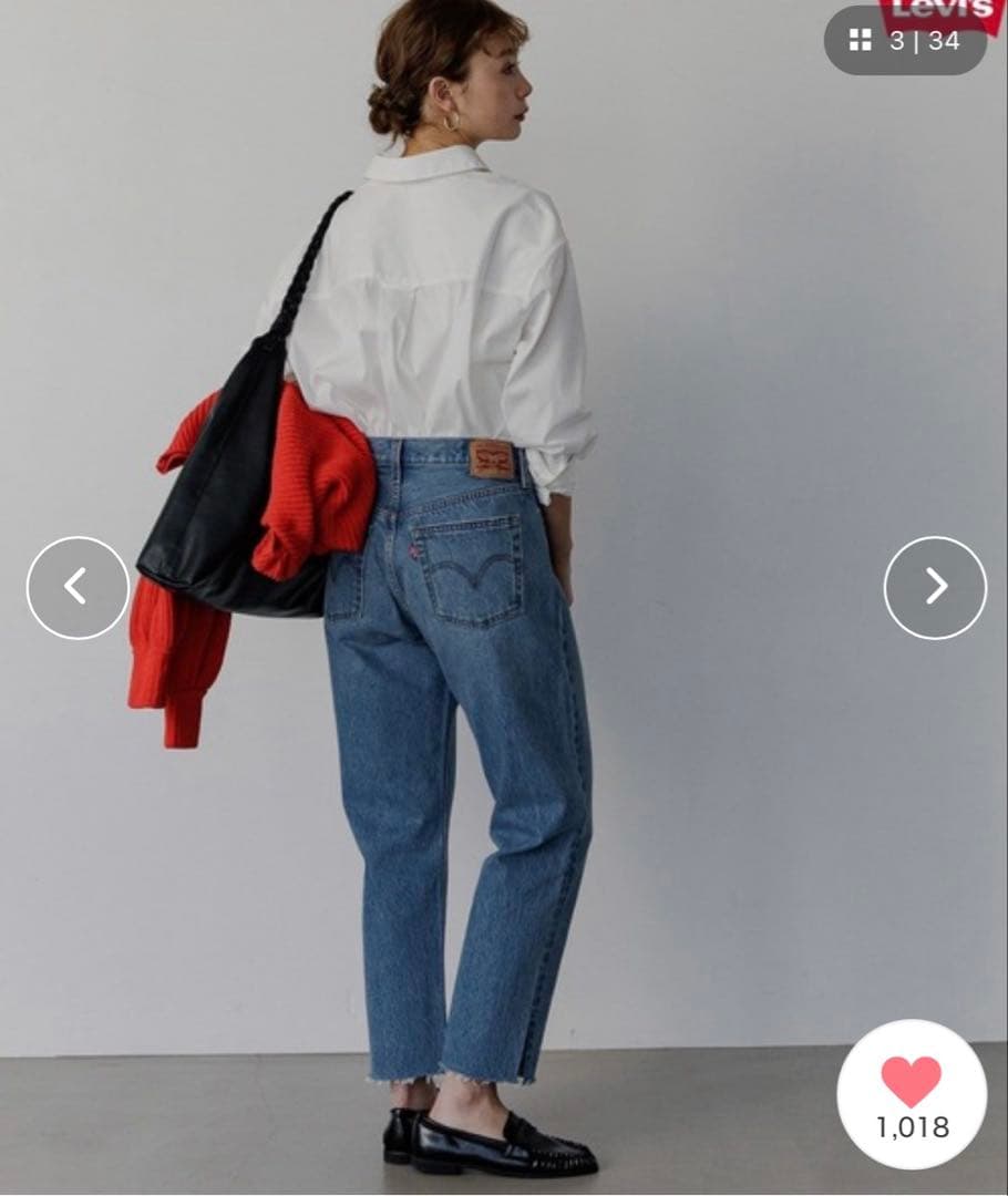 【Levi's(R)（リーバイス(R)）】別注 501(R) CROP