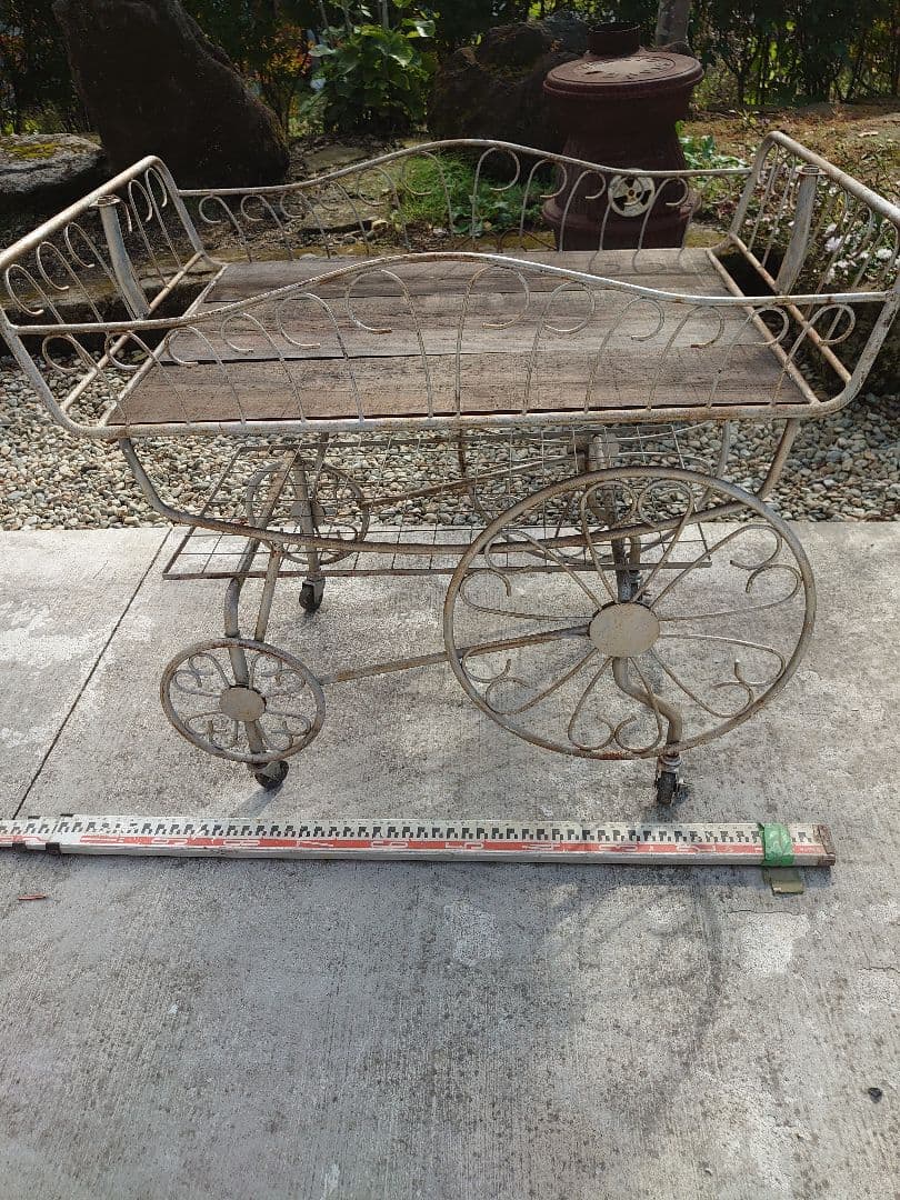 昭和　レトロ　カート　ラック　ジャンク　オシャレ　希少