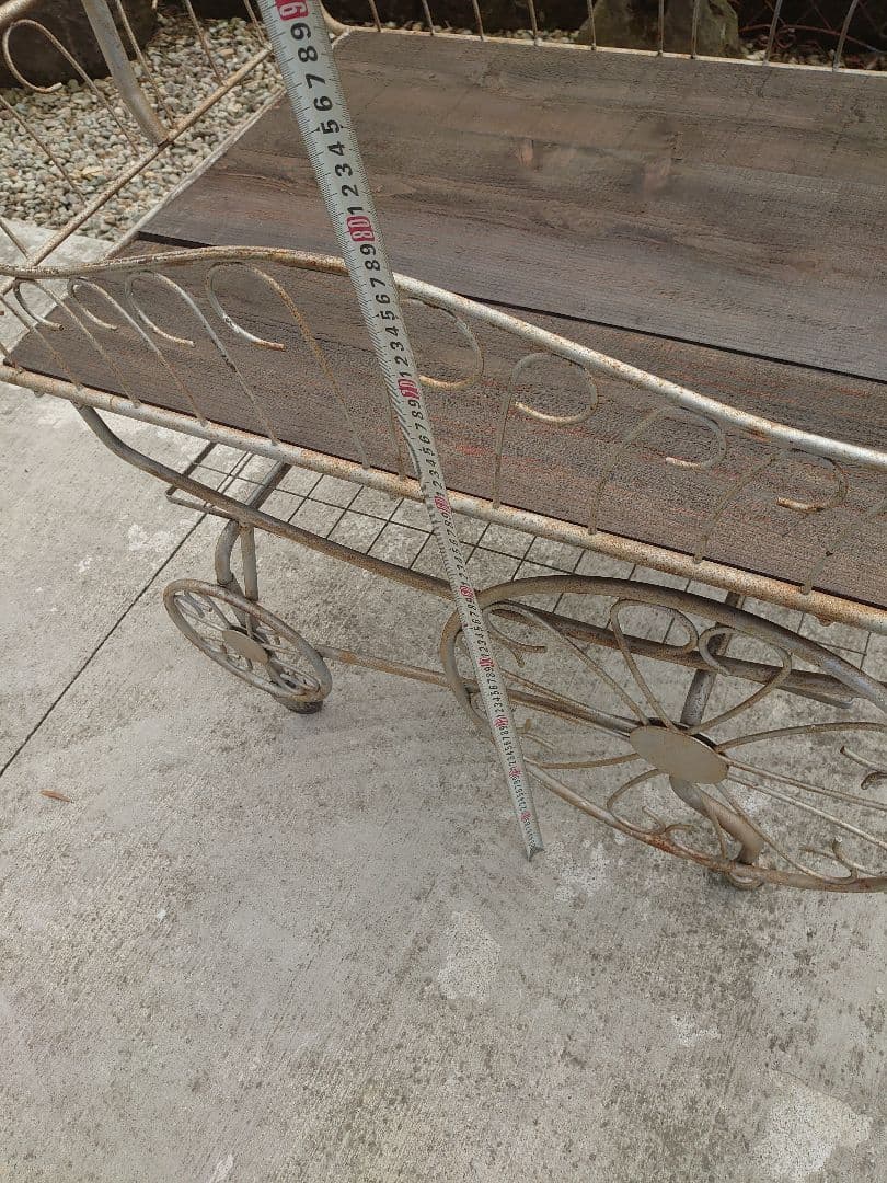 昭和　レトロ　カート　ラック　ジャンク　オシャレ　希少