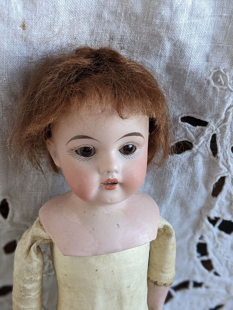 【c】アンティークビスクドール　ケストナー　約28cm