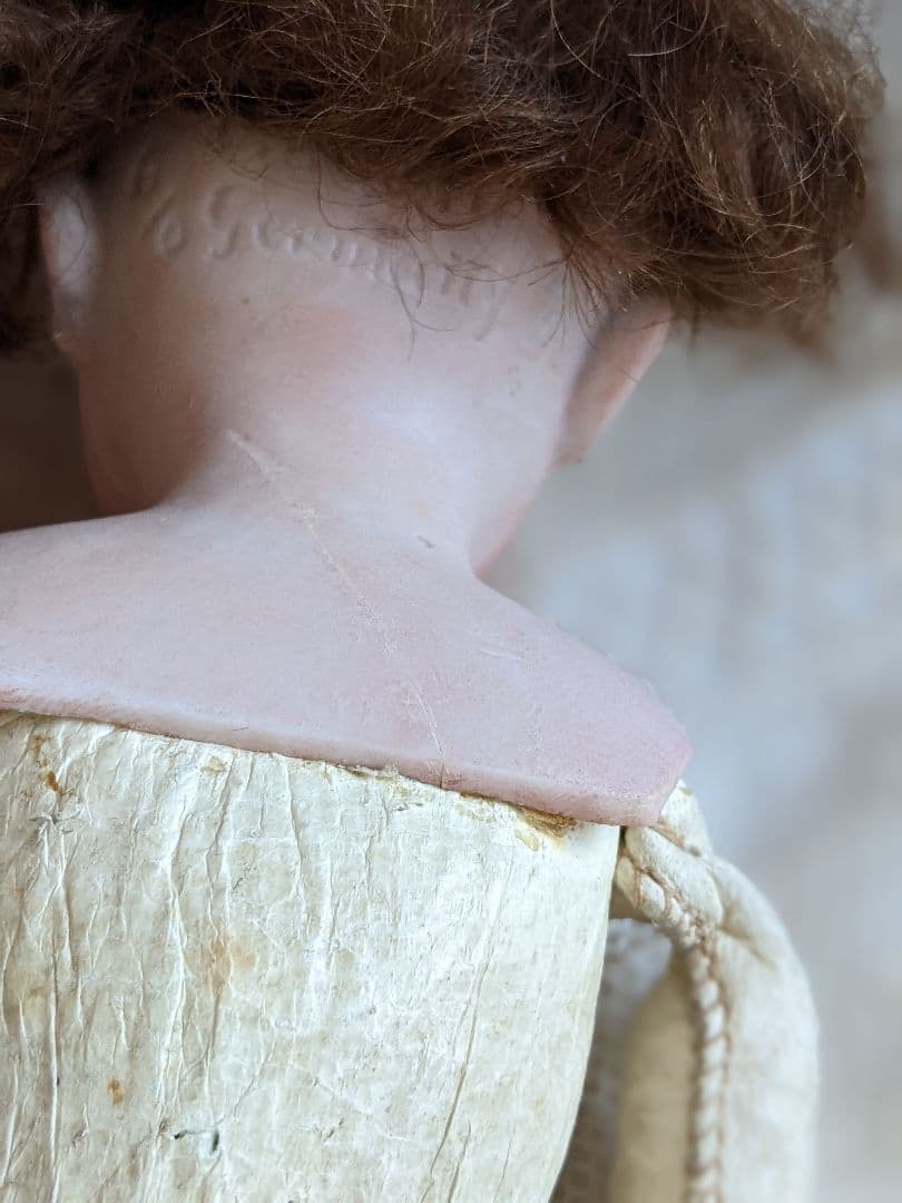 【c】アンティークビスクドール　ケストナー　約28cm