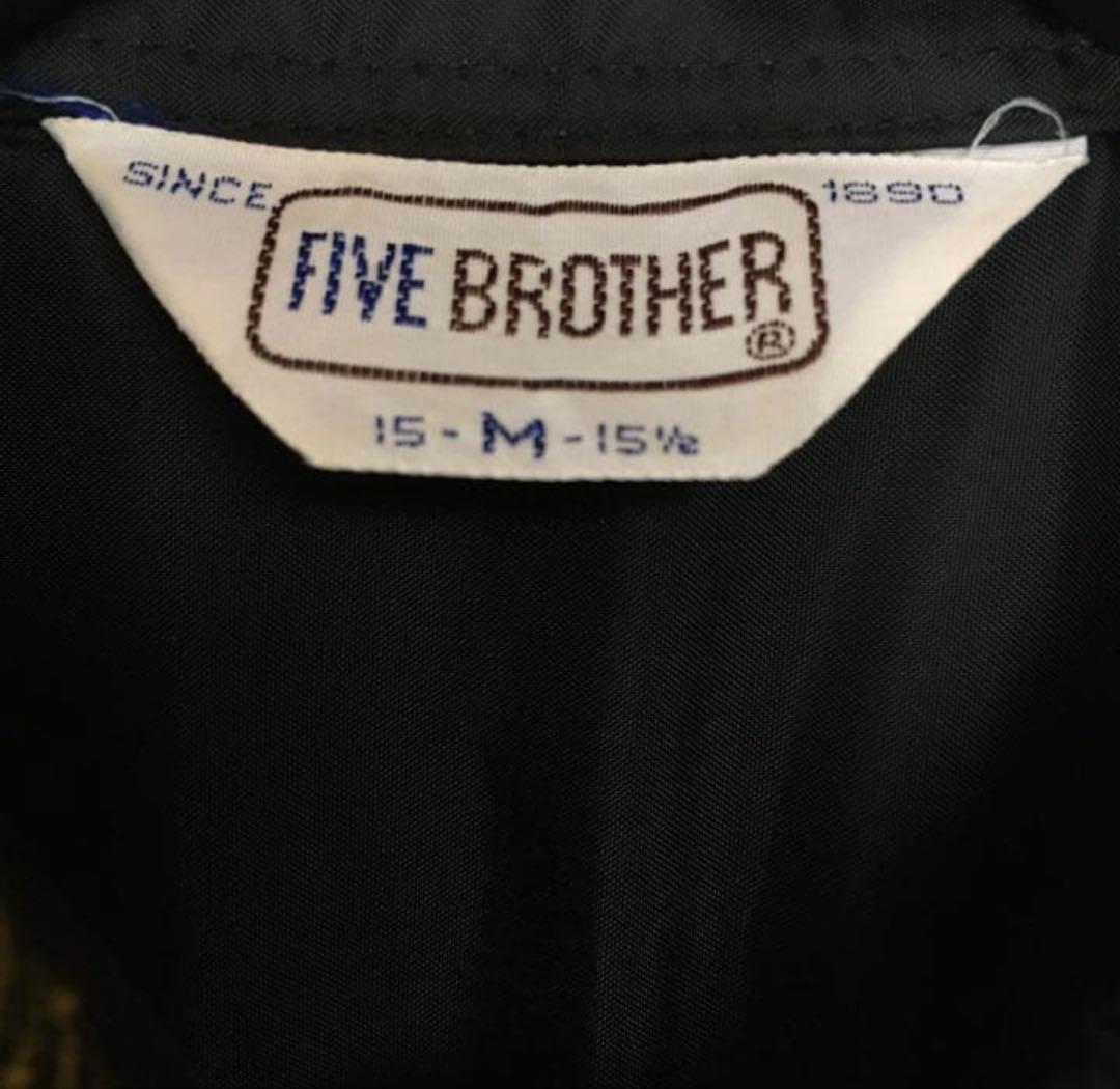 FIVE BROTHER 70s-80s ヴィンテージネルシャツ
