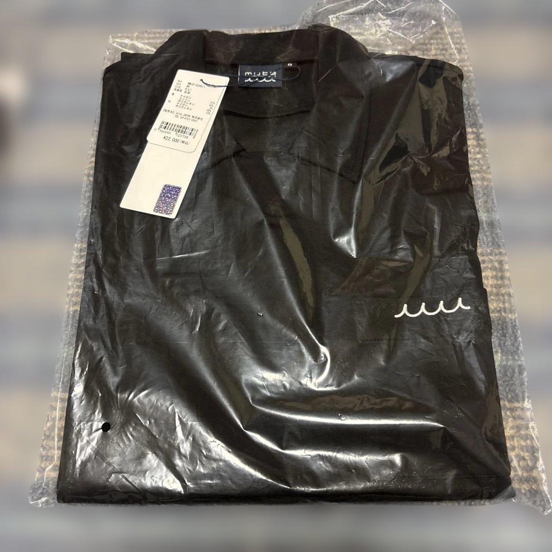 ムータマリン ポロシャツセットアップ L ブラック