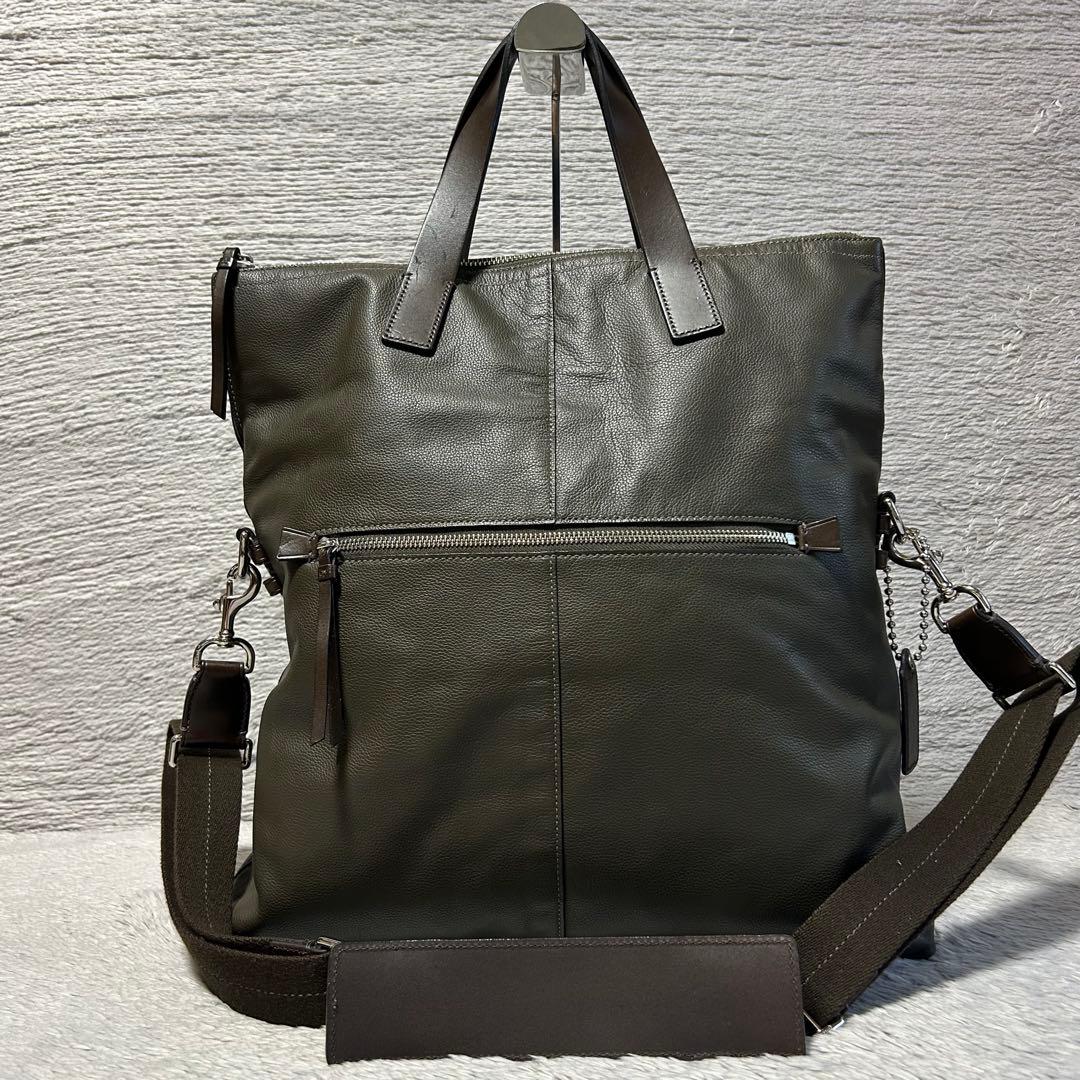 COACH コーチ トンプソン クロスボディ 70493 レザートートバッグ