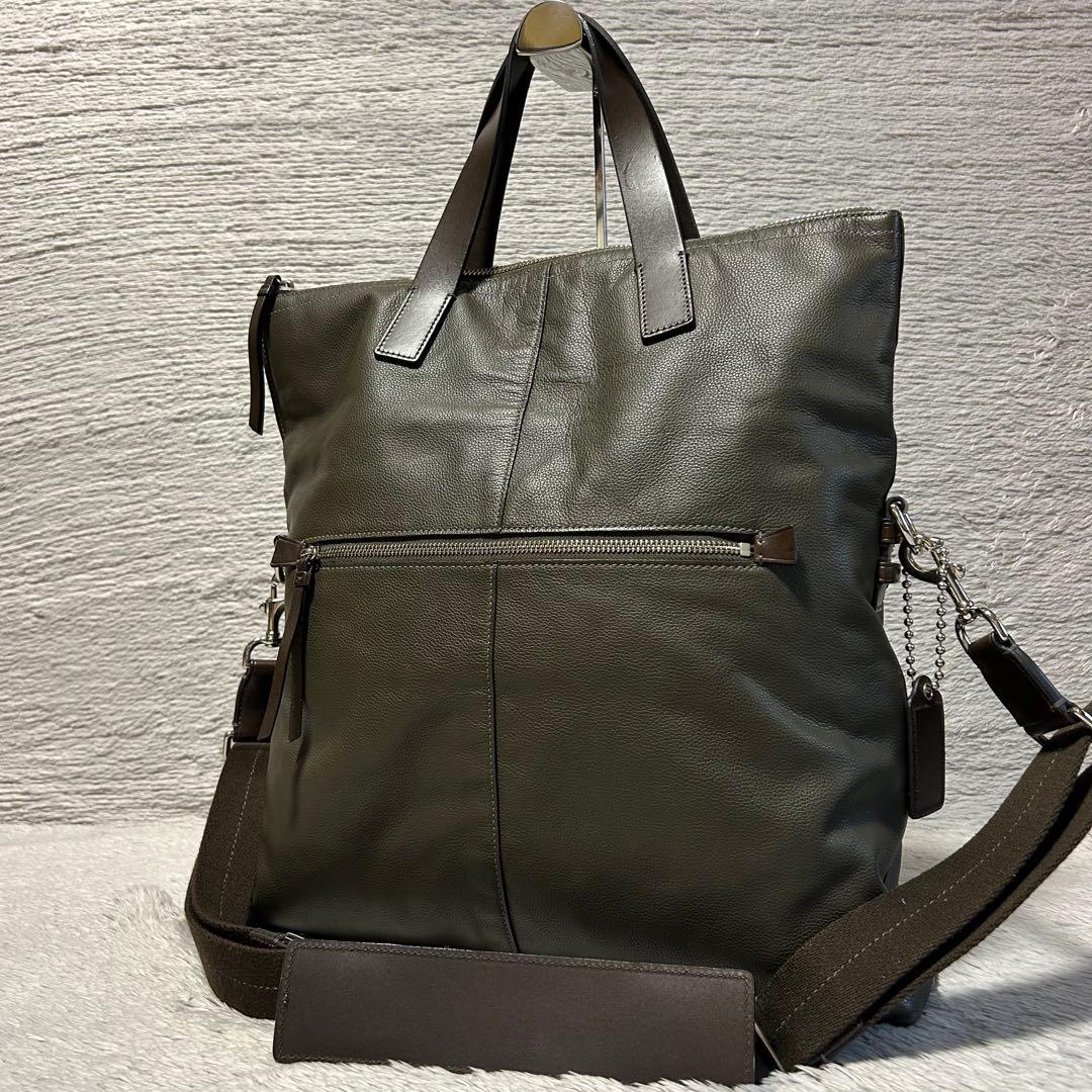 COACH コーチ トンプソン クロスボディ 70493 レザートートバッグ