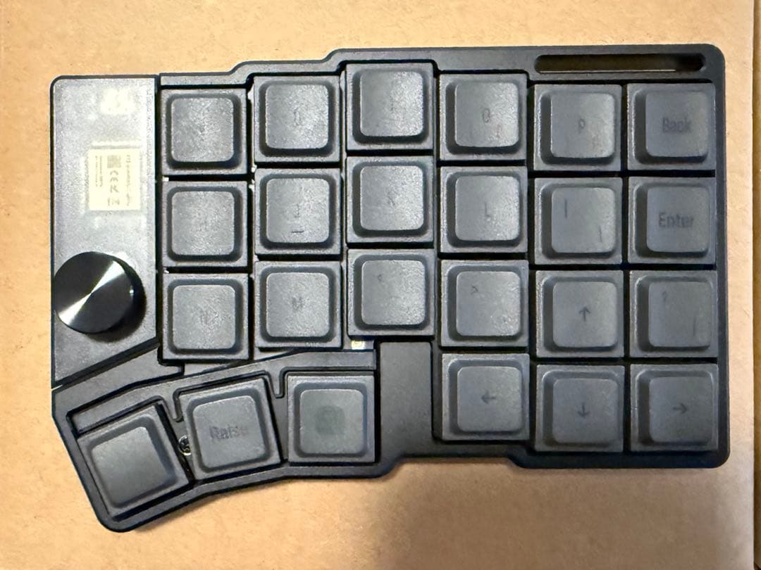 ダ*パ様 Cornix LP分割キーボード BLACK