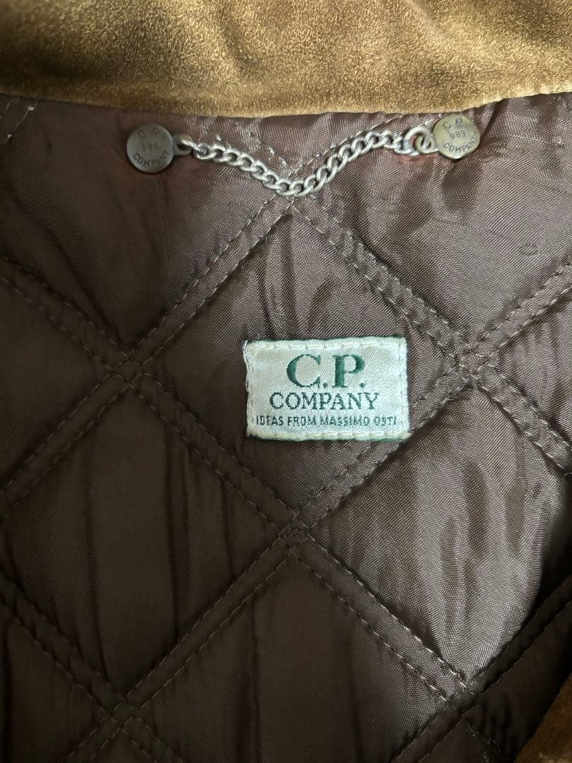 vintage 80s c.p.company スエードジャケット