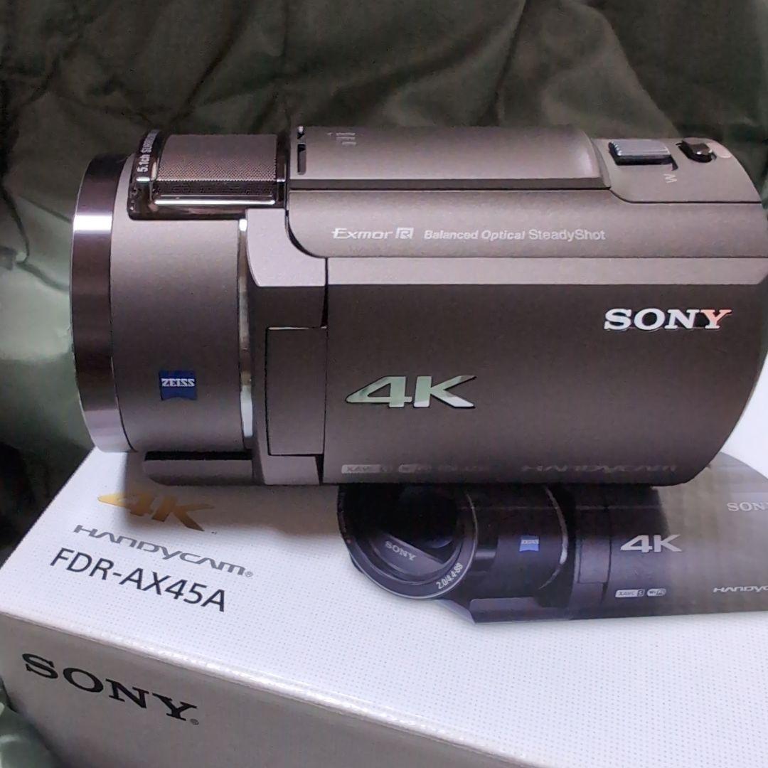 ビデオカメラ SONY HANDYCAM 4K FDR-AX45A