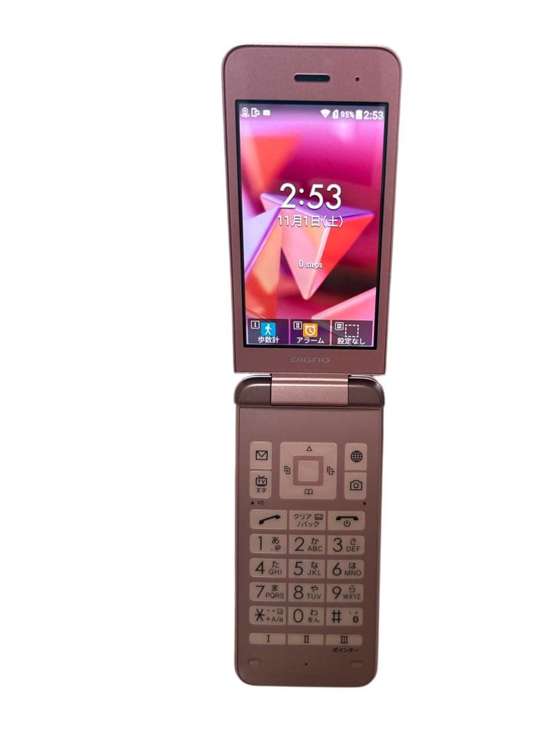 @SoftBank DIGNOケータイ3 902KC ピンク SIMフリー