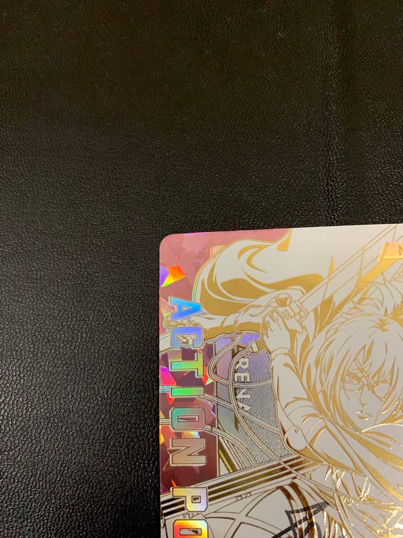 ユニオンアリーナ　進撃の巨人　ハンジ・ゾエ　APカード　直筆 サイン入り　015