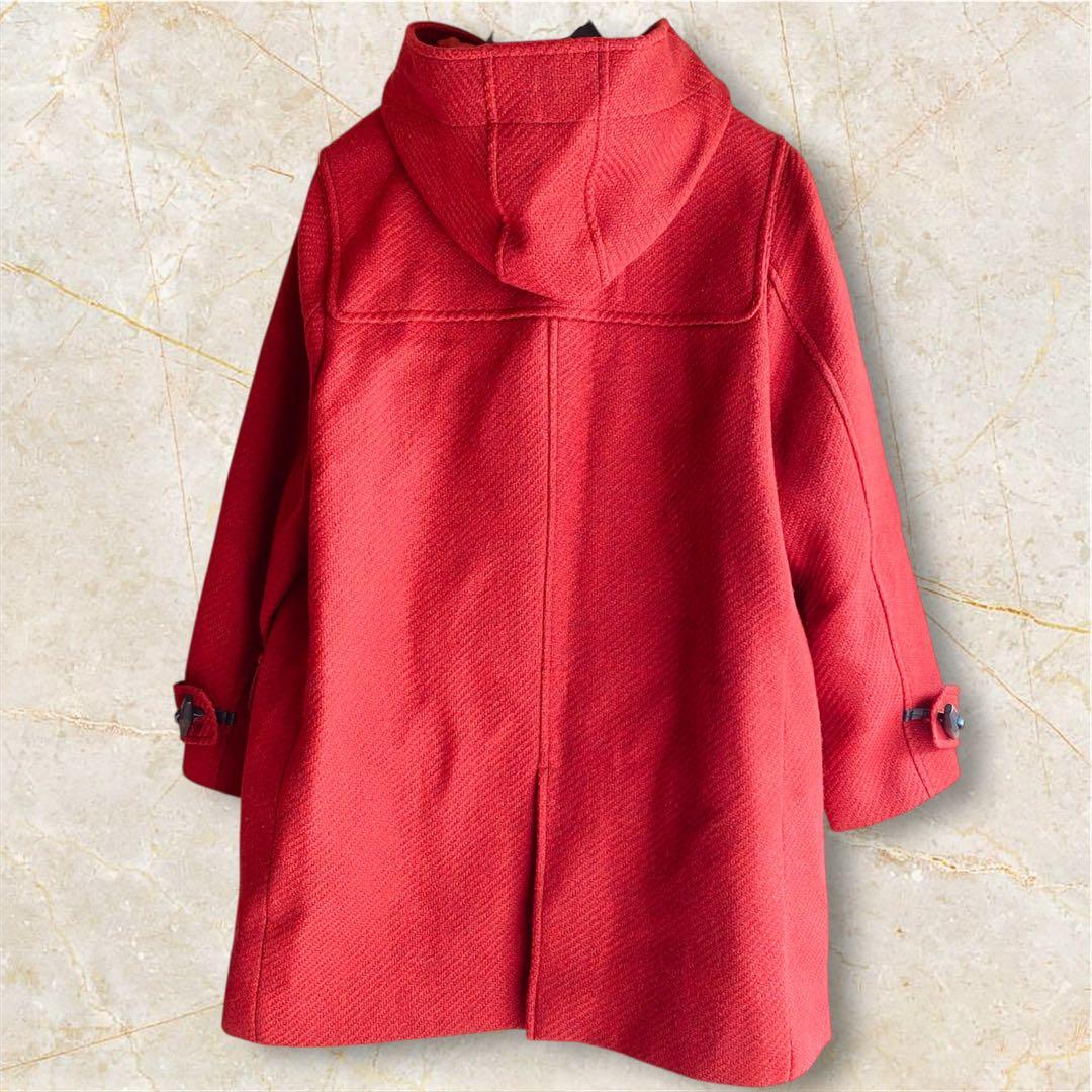 【未使用/希少】23区 イタリア生地使用　ダッフルコート ウールツイード　大きい