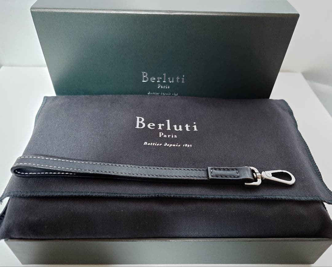 Berluti ベルルッティ　ガスパール　ブルーブラックパティーヌ