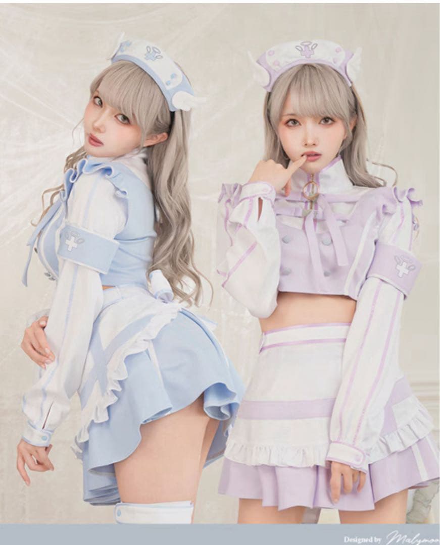 天使界隈　紫　マリームーン　ナース