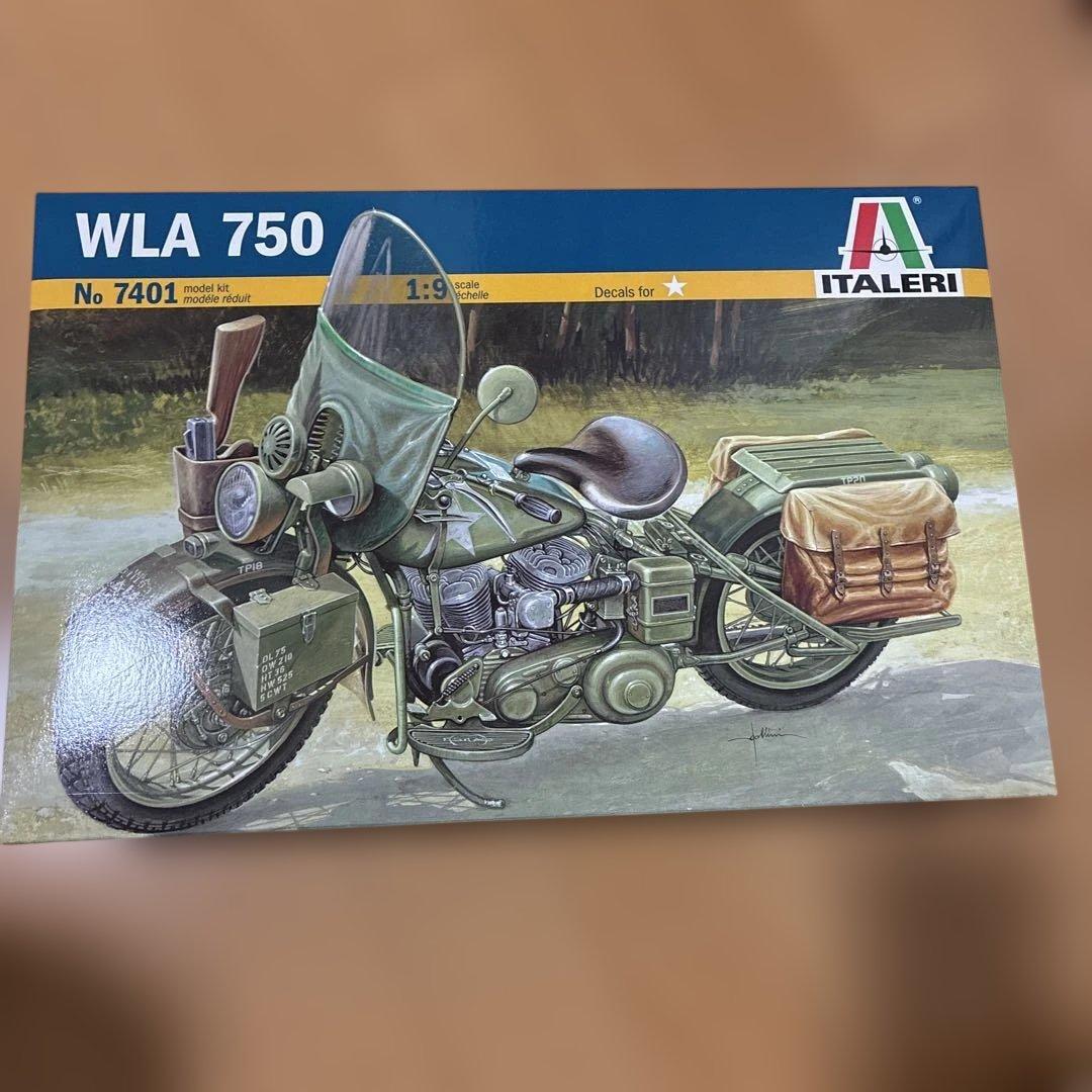 積*将様 イタレリ 1/9 WW.II アメリカ陸軍 軍用バイク WLA 750