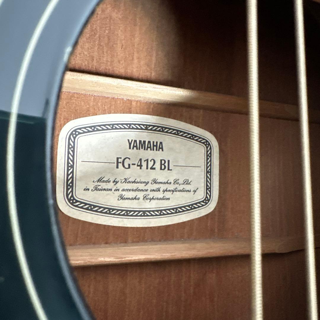 YAMAHA ヤマハ FG-412BL アコースティックギター 管理No.※31