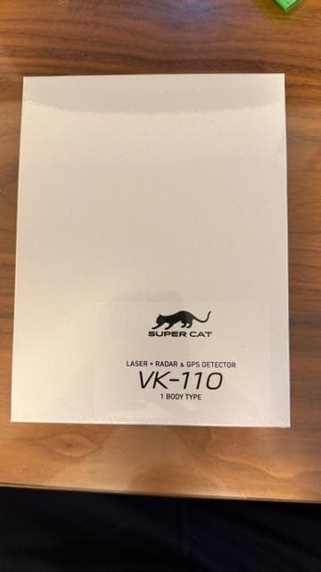 新品未使用　ユピテル レーザー&レーダー探知機　VK-110