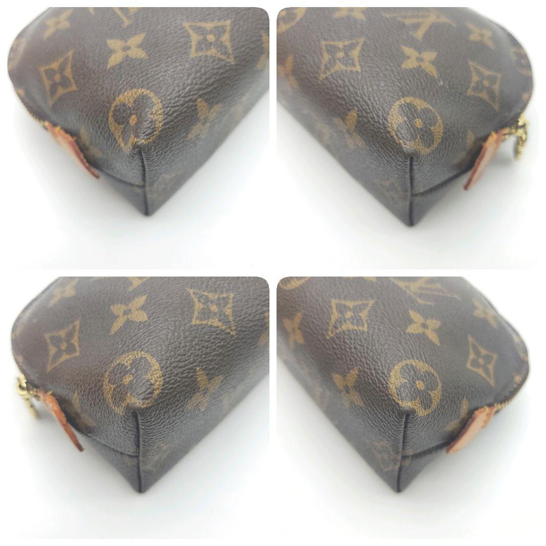 LOUIS VUITTON モノグラム コスメティック ポーチ ポシェット 美品