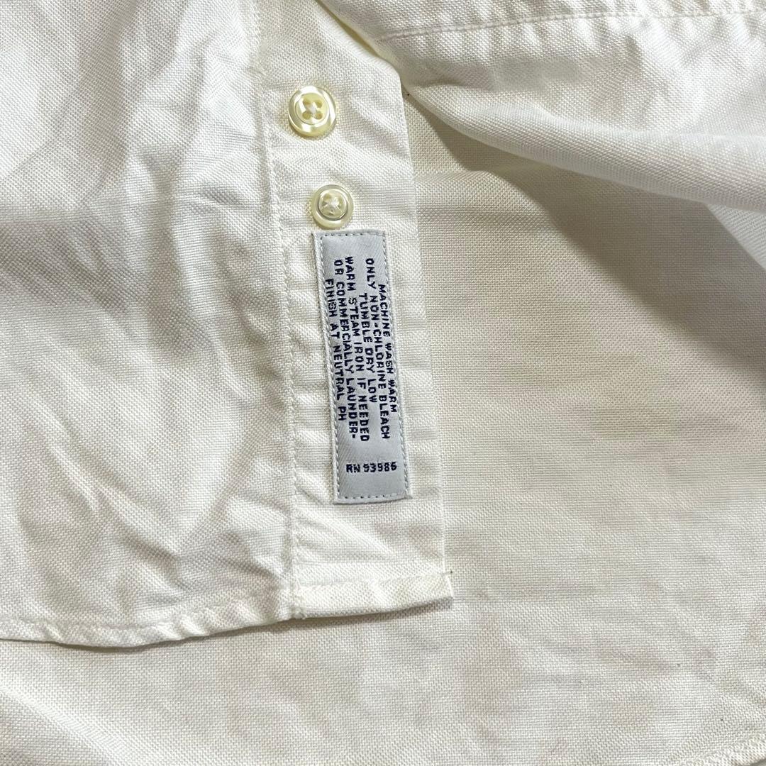 90s USA製 BROOKS BROTHERS ボタンダウンシャツ 15-33