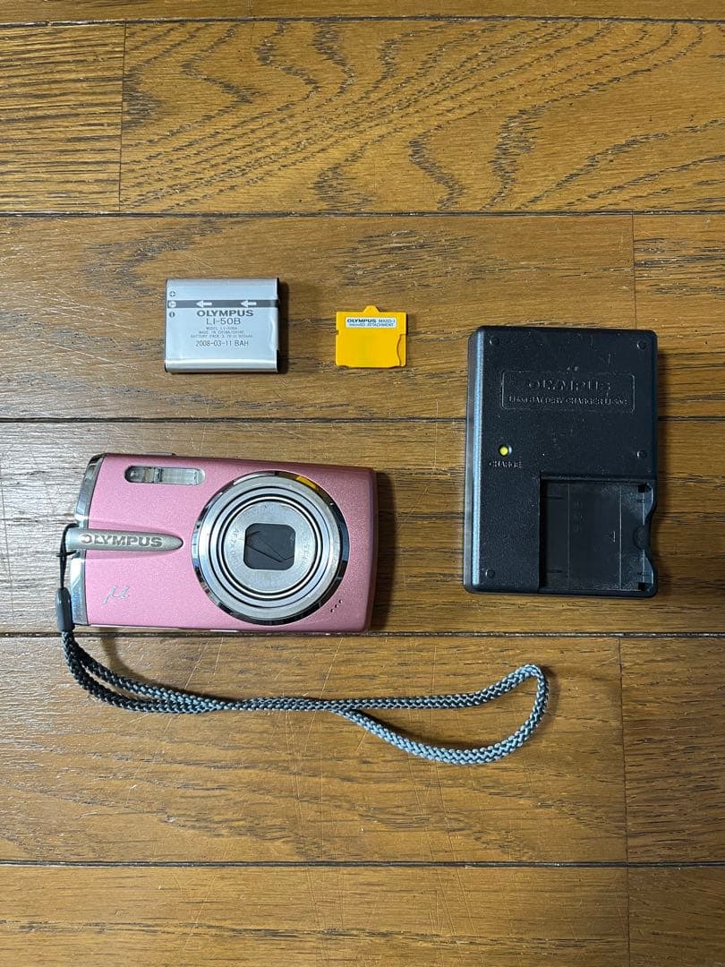 d*9様 【動作確認済】OLYMPUS μ1020 デジタルカメラ　ピンク