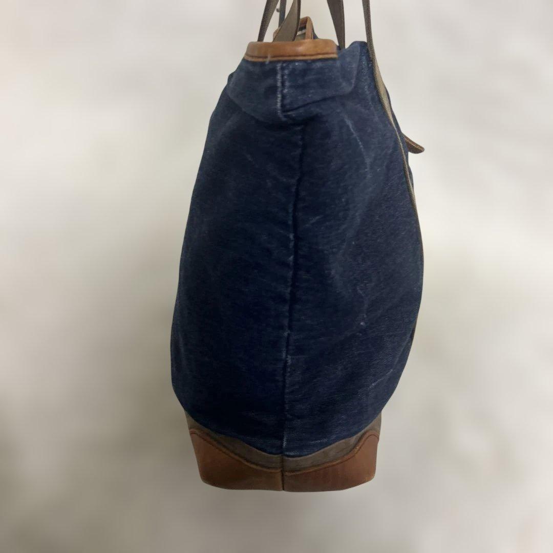 WARE HOUSE ウエアハウス　デニムトートバッグ　肩掛け　A4