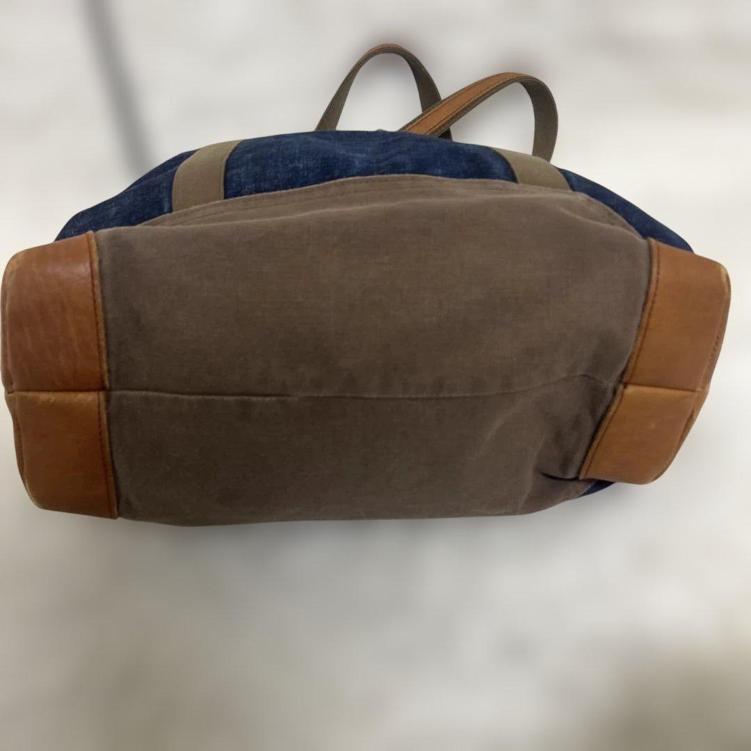 WARE HOUSE ウエアハウス　デニムトートバッグ　肩掛け　A4