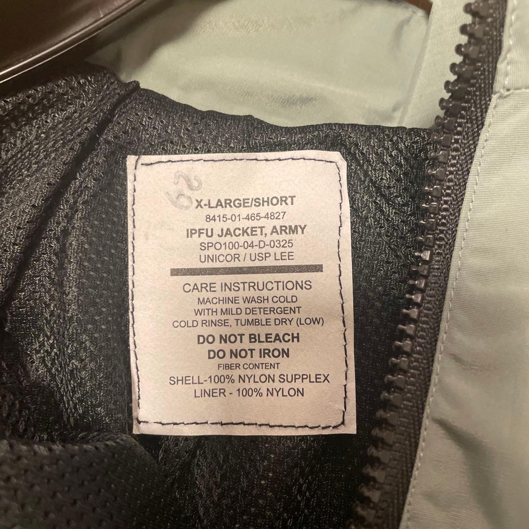 限定値下実物 新品米軍 U.S.ARMY IPFU フィットネスジャケット