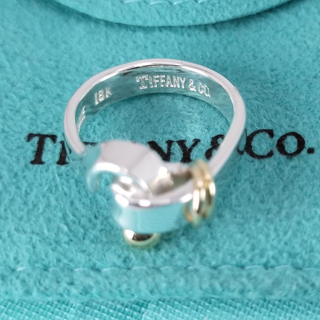 ハ*️様 TIFFANY&Co. ティファニー 18K フックアンドアイ　コンビ