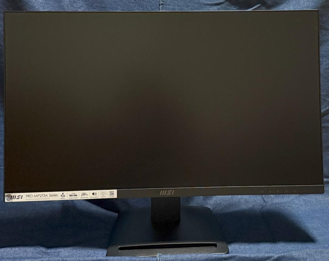 MSI Pro MP273A 27インチ ブルーライトカット モニター 美品