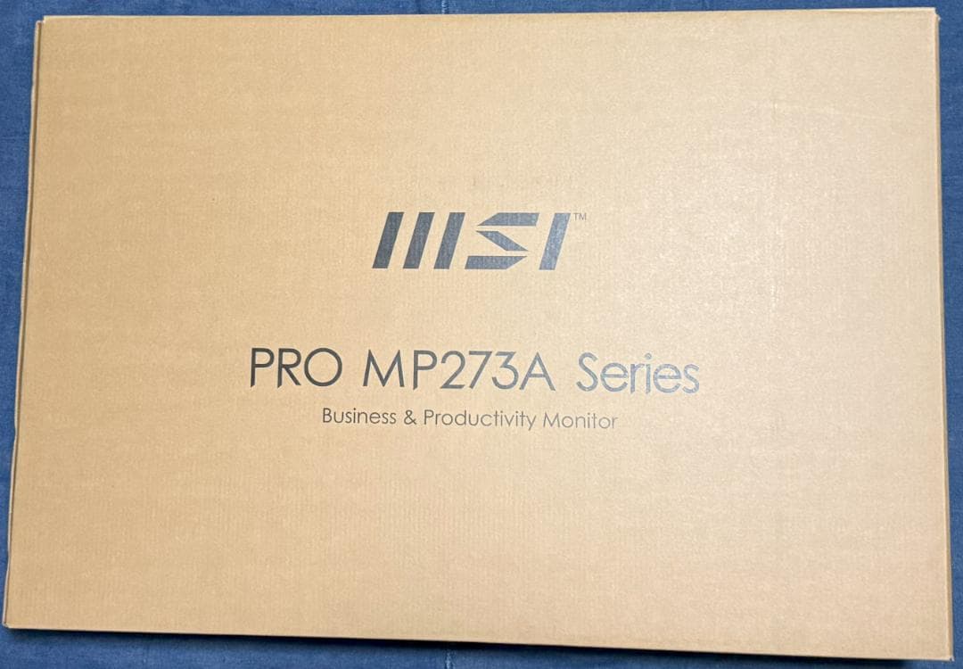 MSI Pro MP273A 27インチ ブルーライトカット モニター 美品