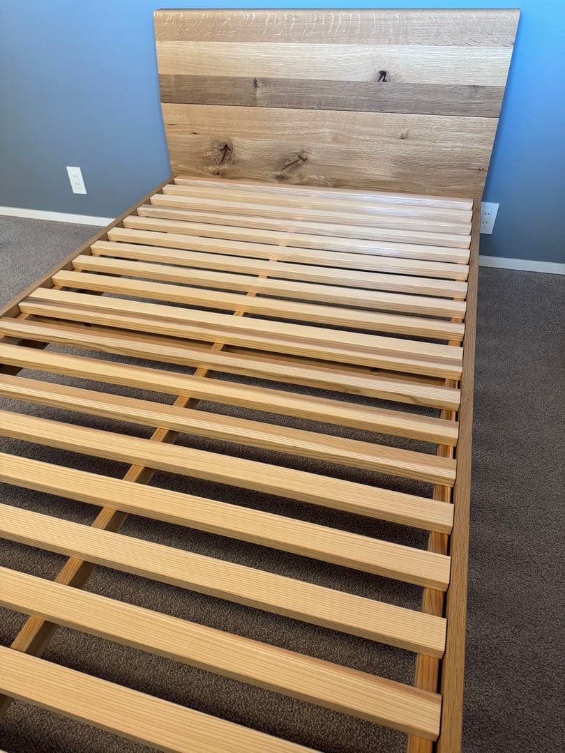 飛騨産業 HIDA 月光 セミダブルベッドフレーム