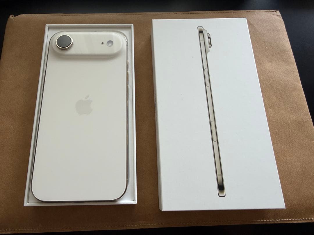 【新品同様】iPhone Air 256GB ライトゴールド SIMフリー