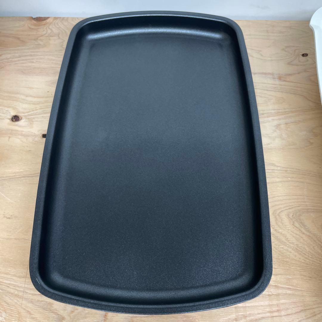 BRUNO　ブルーノホットプレート　グランデサイズ　ホワイト　仕切り鍋付き