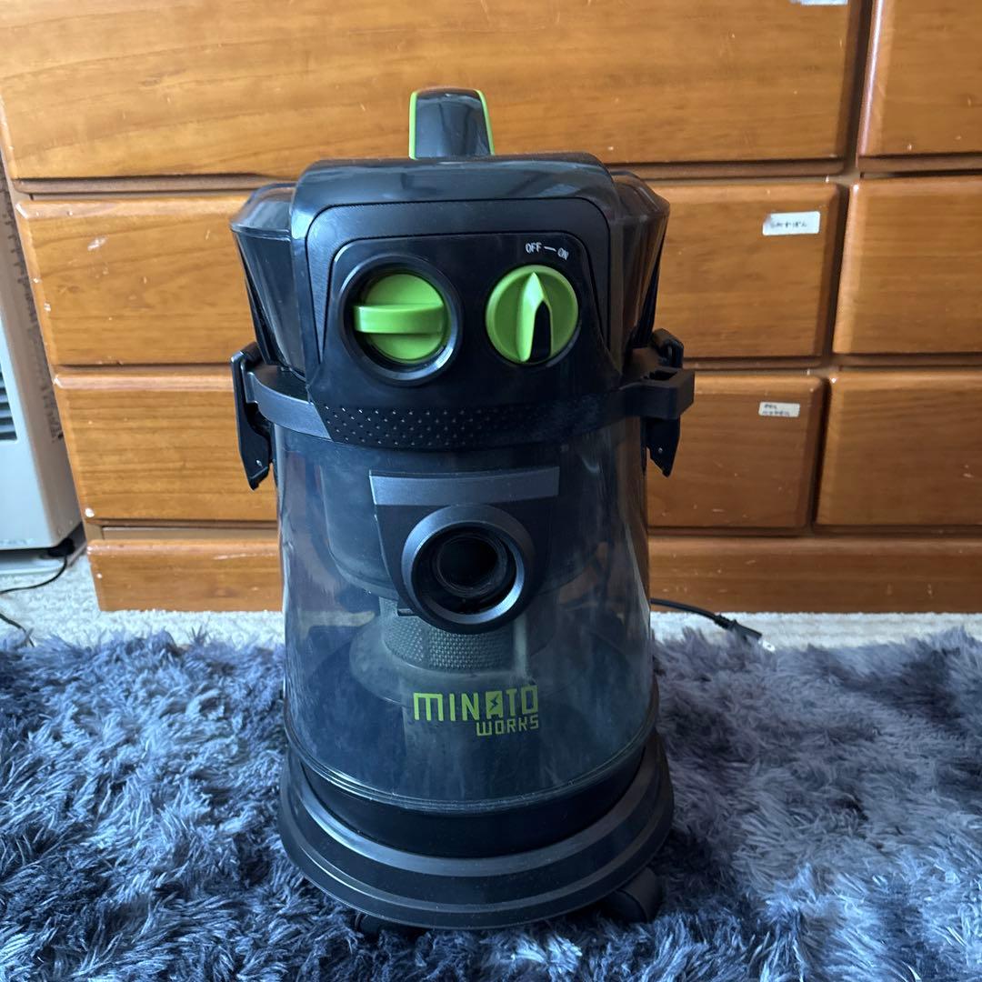 ミナト　乾湿両用業務用サイクロン式掃除機　npv-151cy