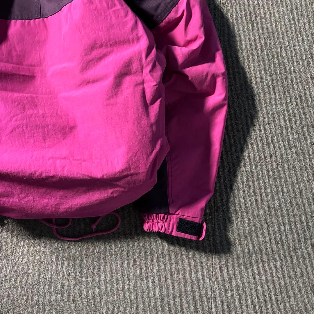 90s ellesse アノラックパーカー スノボウェア ドローコード 短丈