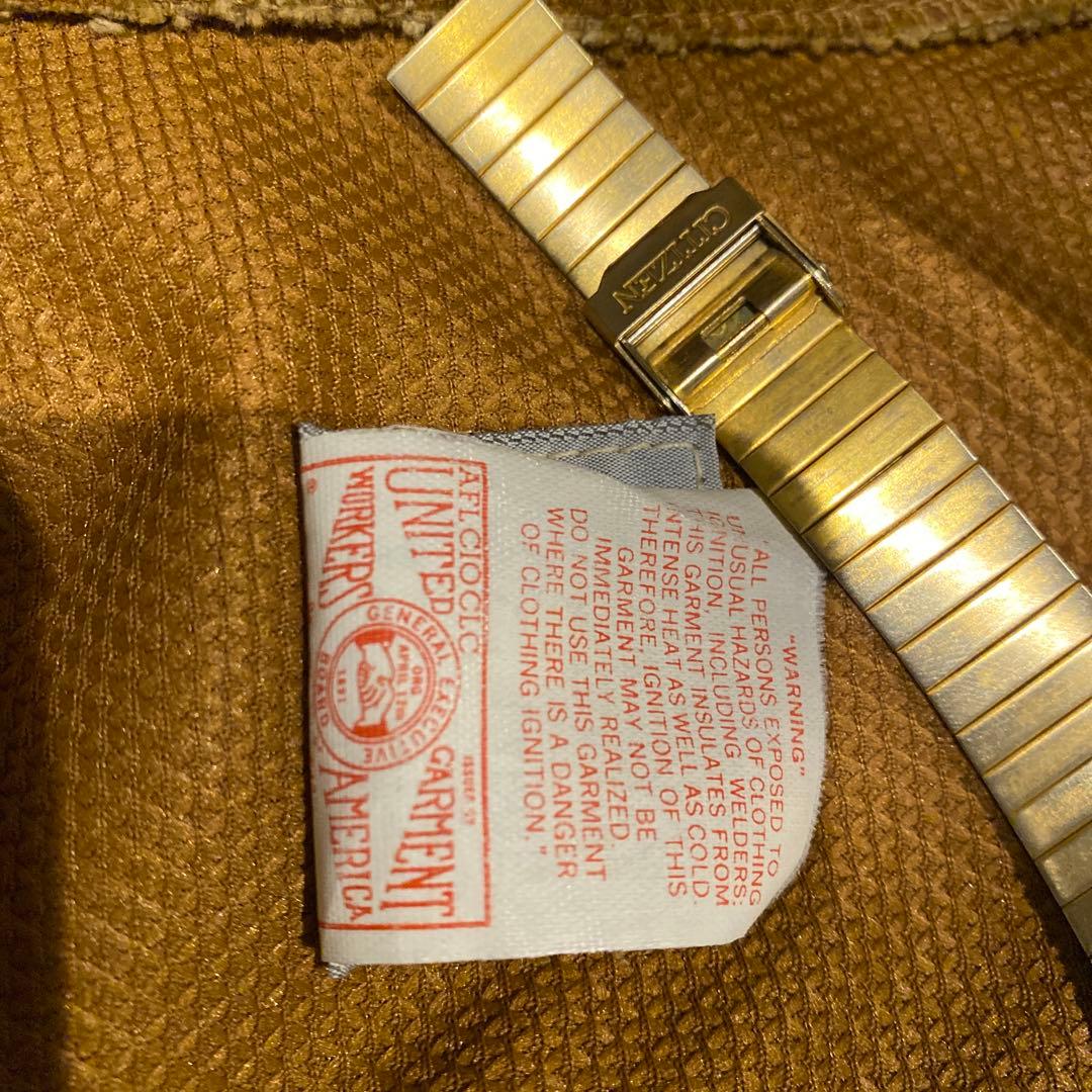 80's 星タグCarhartt カーハート　アクティブジャケット　カモフラ柄