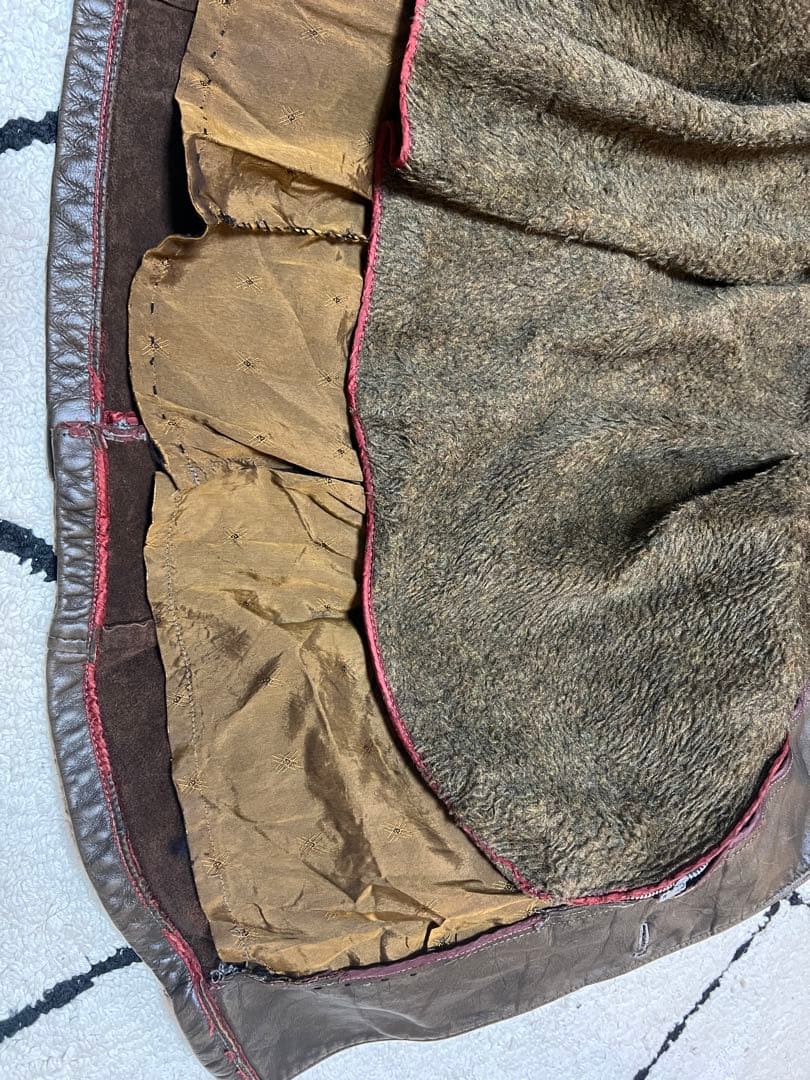 schott 60s 40 レザーコート カーコート ビンテージ ライダース