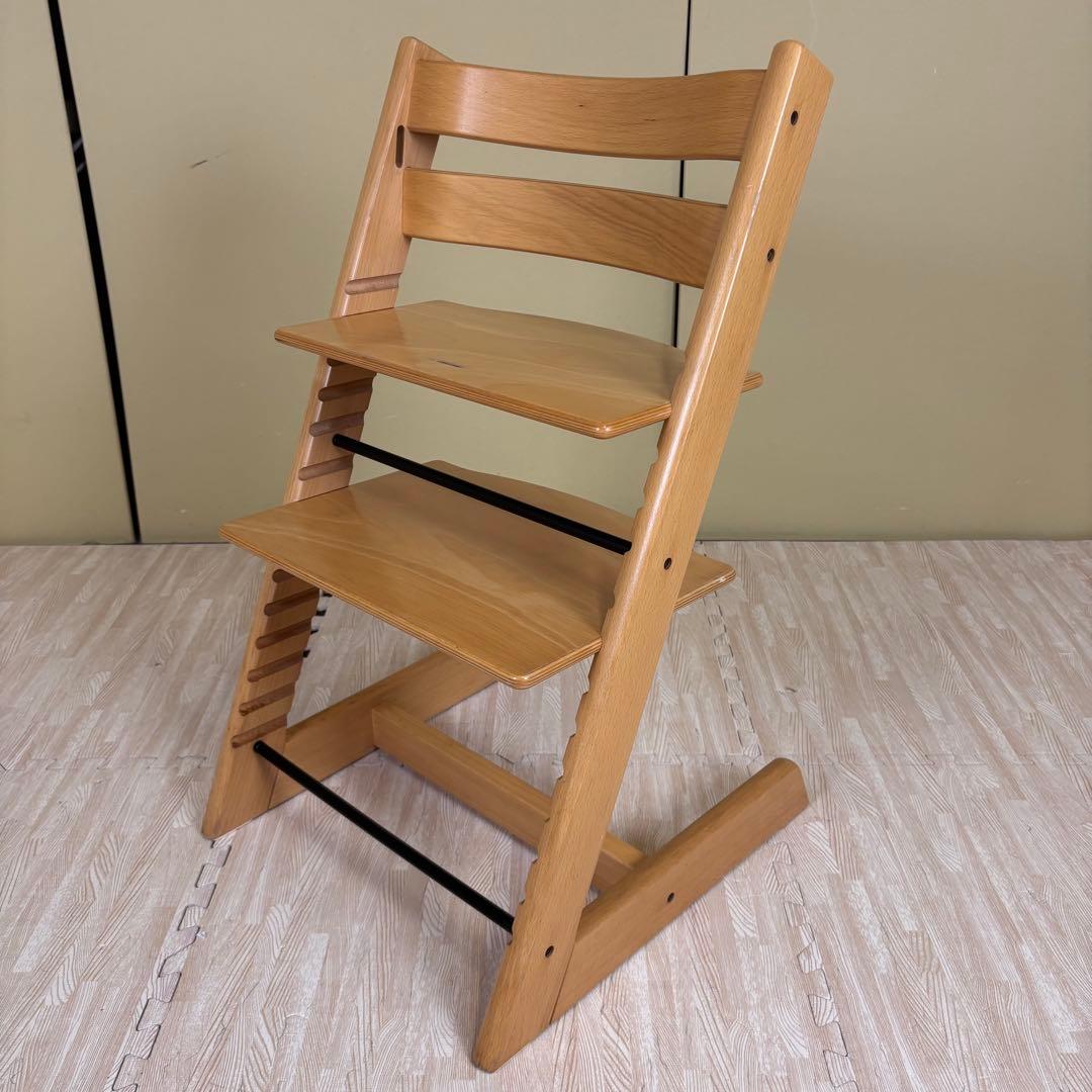 ☆除菌清掃済☆　ストッケ　トリップ　トラップ　ナチュラル