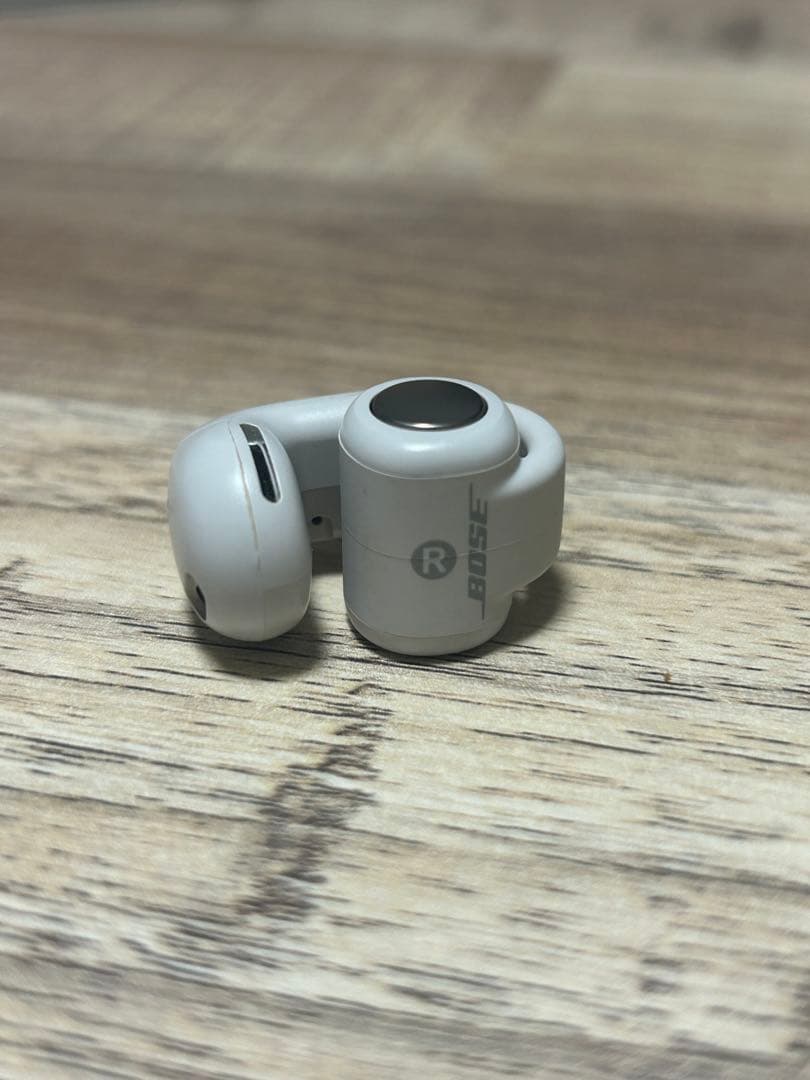 Bose Ultra Open Earbudsワイヤレス 右耳 ホワイトスモーク