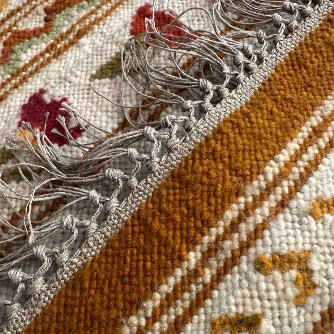 モロッカン調 ウールラグ ボヘミアン ユーロヴィンテージ