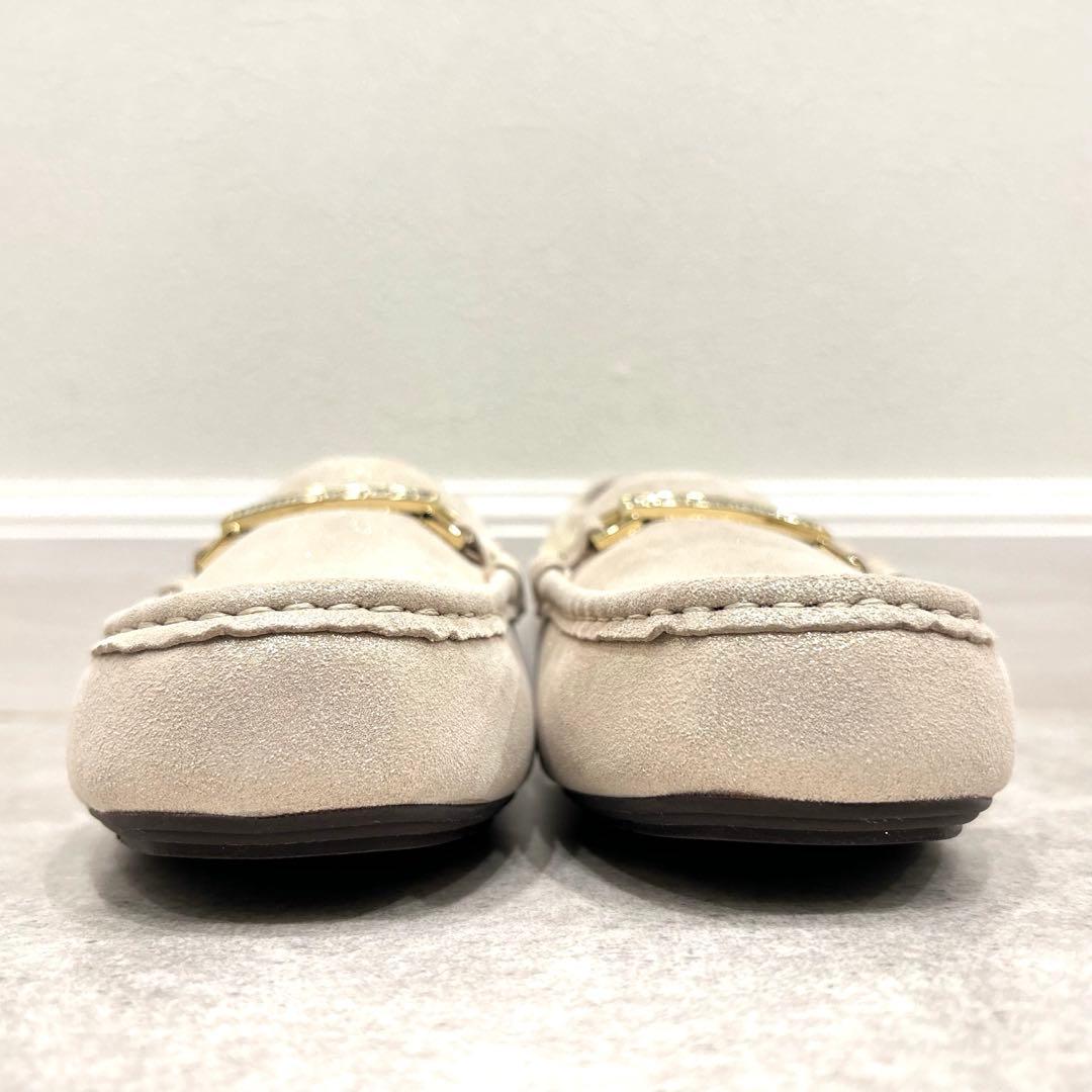 新品 HIMIKO 卑弥呼 本革 ビジュー モカシシ ローファー23.5